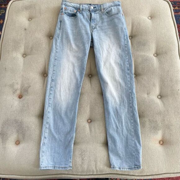 Levi’s Men’s 502 Taper Loght Blue Wash Jeans 30 x 30.5 - Picture 1 of 9